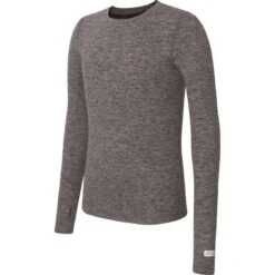 Youth Thermolator Crew -Obermeyer Store terramar thermolator crew youth grey melange