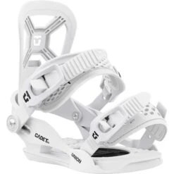 Youth Cadet XS Snowboard Bindings -Obermeyer Store un 22 cadet xs white front2233